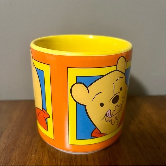 Disney Winnie the Pooh "Sides of Pooh" Cup Coffee Mug Vintage 3 Moods - Picture 3 of 7